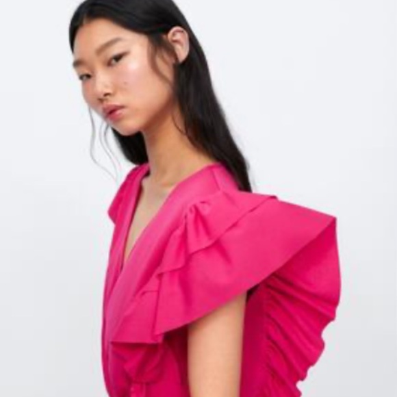 NEW WITH TAGS ZARA SHIRT - Picture 2 of 2